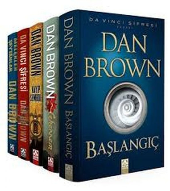 Dan Brown Seti Robert Langdon Serisi 5 Kitap Takım