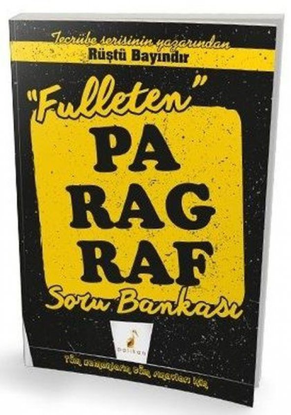 Pelikan Fulleten Paragraf Soru Bankası - 1
