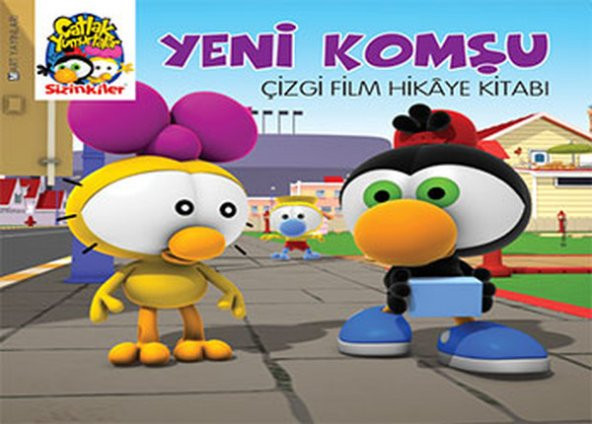 Çatlak Yumurtalar Yeni Komşu Çizgi Film Hikaye Kitabı