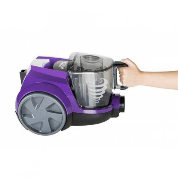 Arnica Pika ET14410 Toz Torbasız Elektrikli Süpürge Mor - 5
