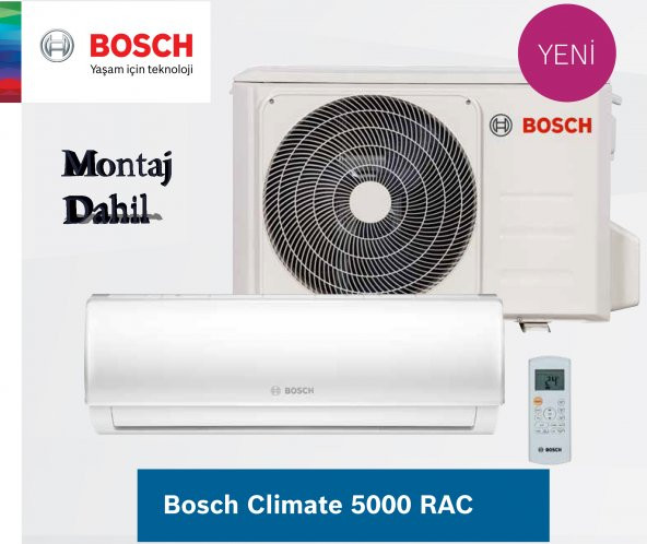 BOSCH RAC 5000 A++ 12.000Btu/h Inverter Klima - 2