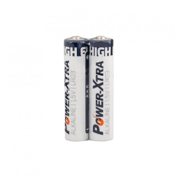 Power-Xtra LR03/AAA Size Alkaline Pil - 2li Shrink