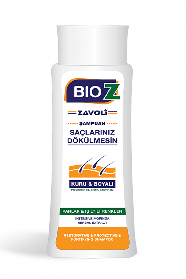 Bioz Kuru ve Boyalı Saçlar İçin Moringa Ekstraktlı Şampuan 400 Ml - 3
