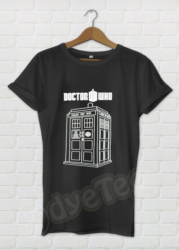 Dr Who Cabinet Erkek Tişört - Dyetee
