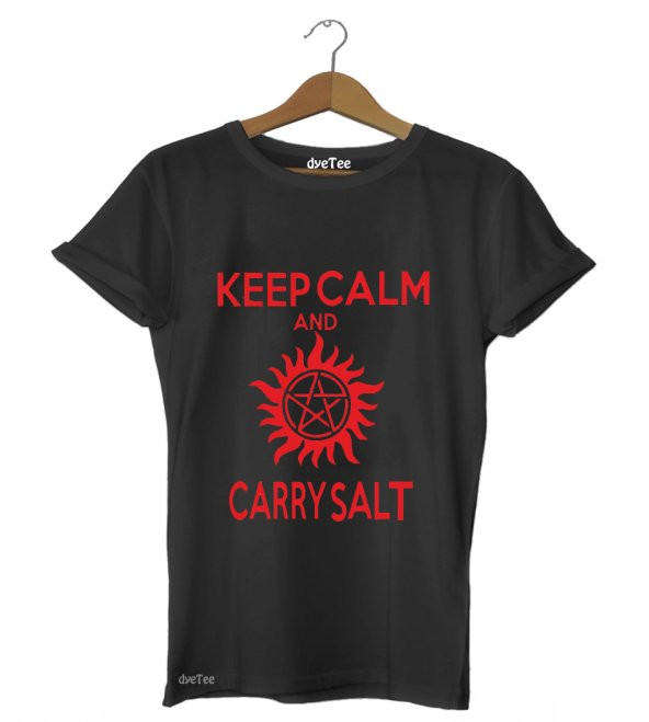 Keep Calm Carry Salt Erkek Tişört - Dyetee