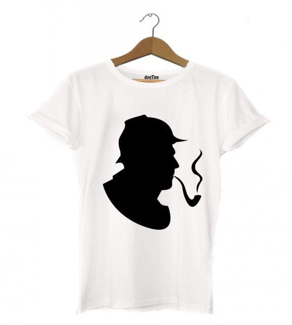 Sherlock Head Erkek Tişört - Dyetee