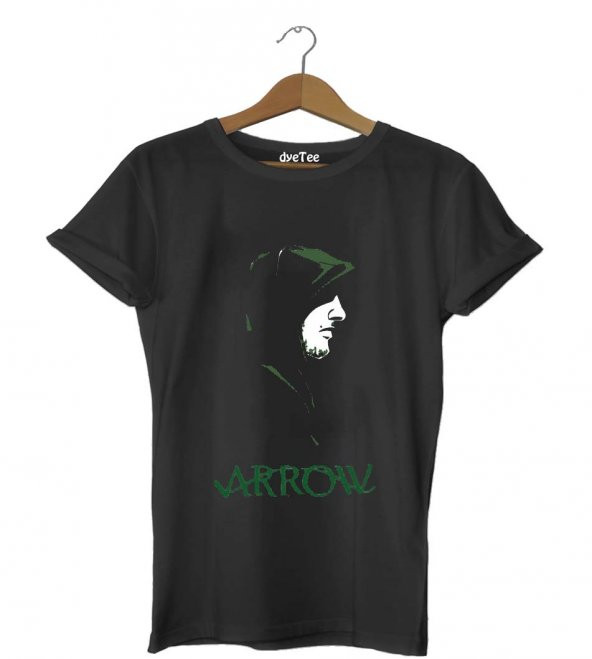 Arrow Siluet Erkek Tişört - Dyetee