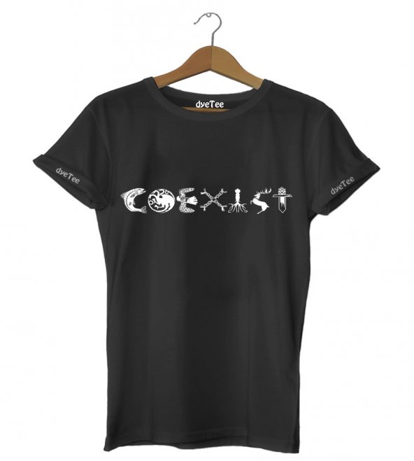 Coexist Erkek Tişört - Dyetee