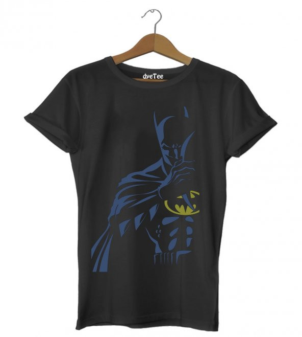 Batman koyu mavi gece Erkek Tişört - Dyetee