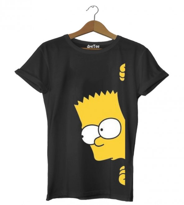 Haylaz Bart Simpson Erkek Tişört - Dyetee