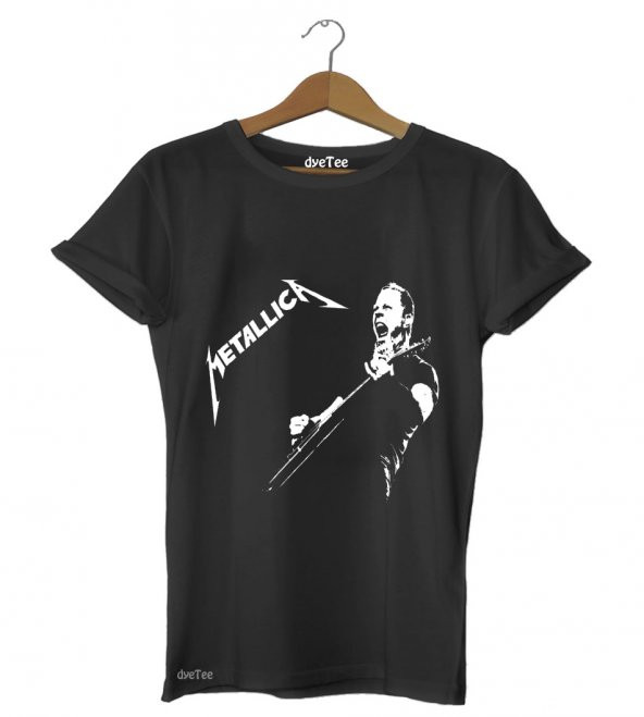 Metallica music Kadın Tişört - Dyetee