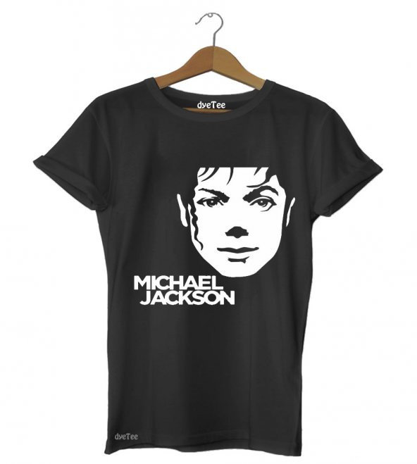 Michael Jackson Face Kadın Tişört - Dyetee