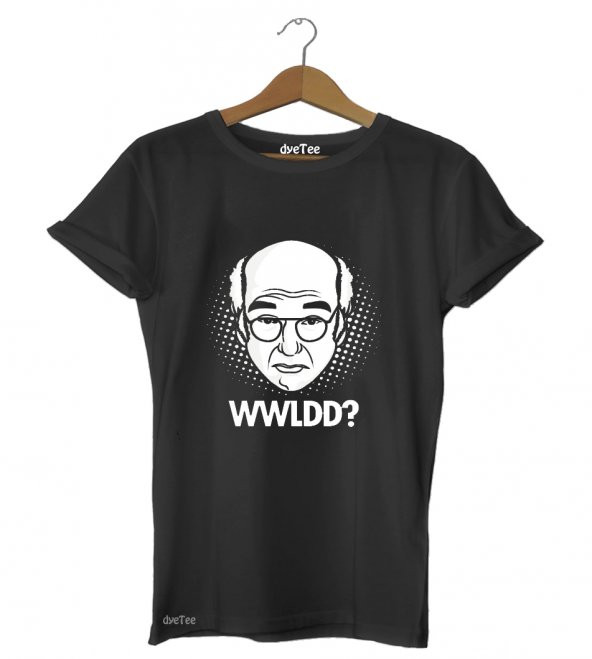 Larry David Kadın Tişört - Dyetee