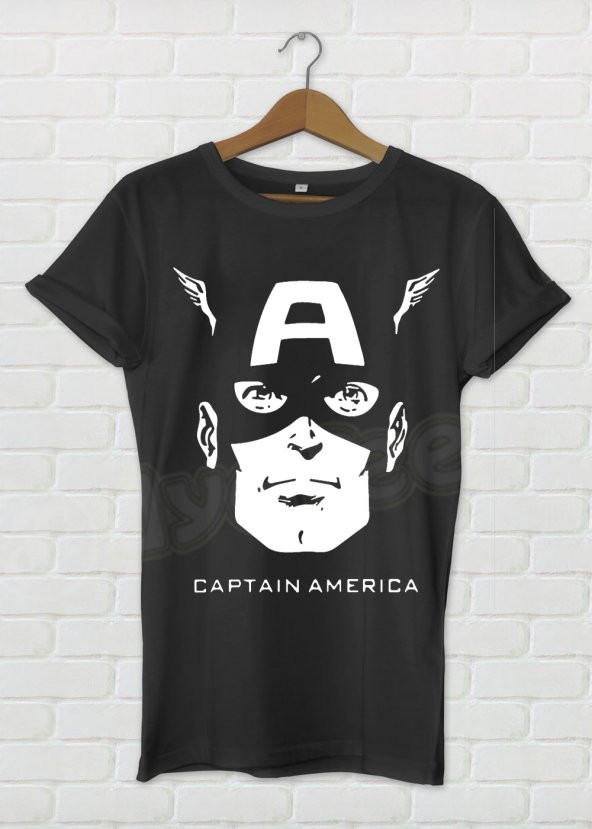 Kaptan Amerika Kadın Tişört - Dyetee