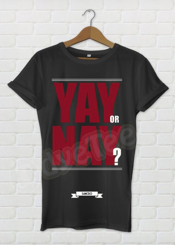 Yay or Nay Kadın Tişört - Dyetee