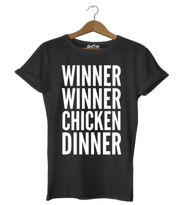 PUBG Chicken Dinner Kadın Tişört - Dyetee