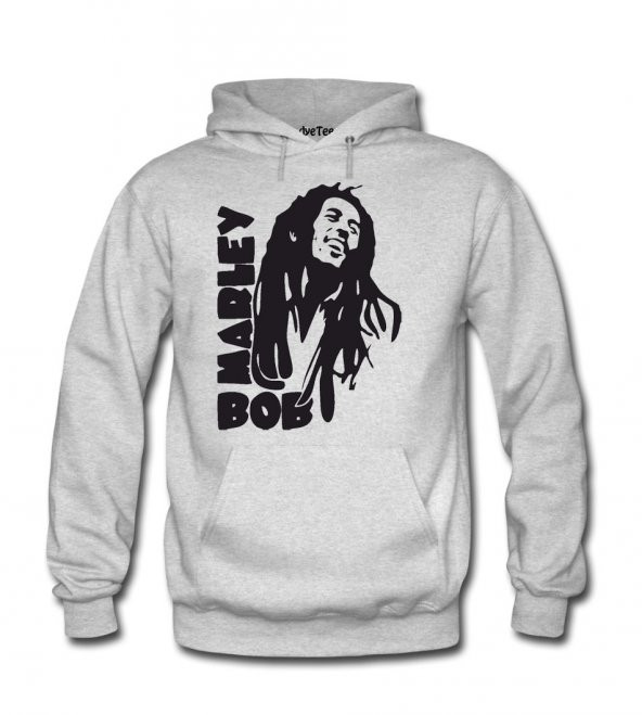 Bob Marley Erkek Sweatshirt ve Kapüşonlu - Dyetee