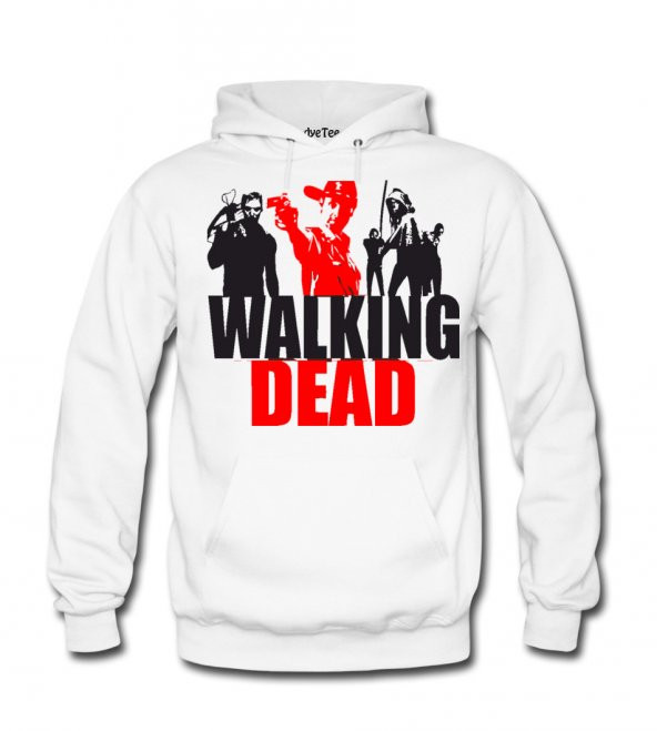 Walking Dead II Erkek Sweatshirt ve Kapüşonlu - Dyetee
