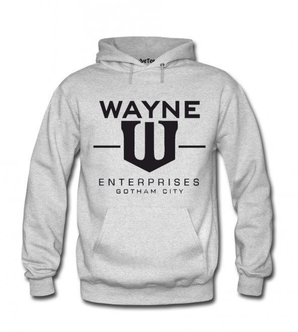 Batman Wayne Enterprises Erkek Sweatshirt ve Kapüşonlu - Dyetee