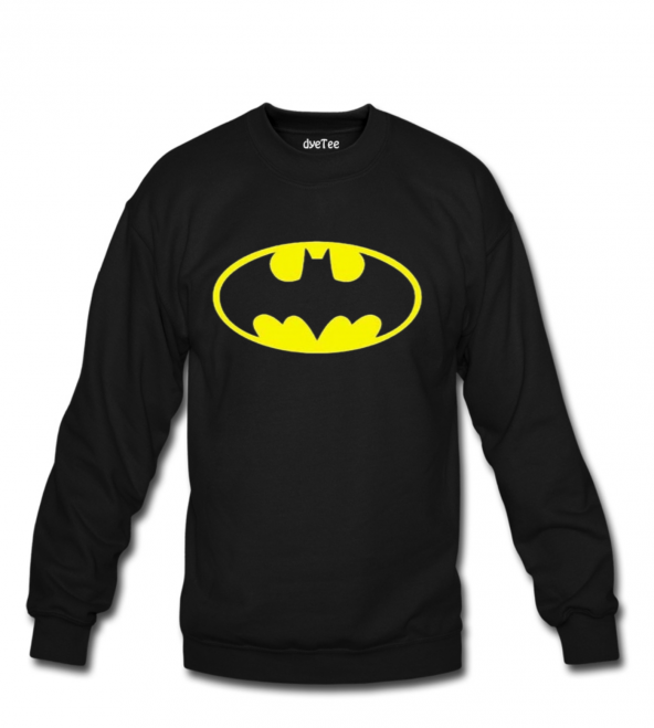 Batman Klasik Erkek Sweatshirt ve Kapüşonlu - Dyetee
