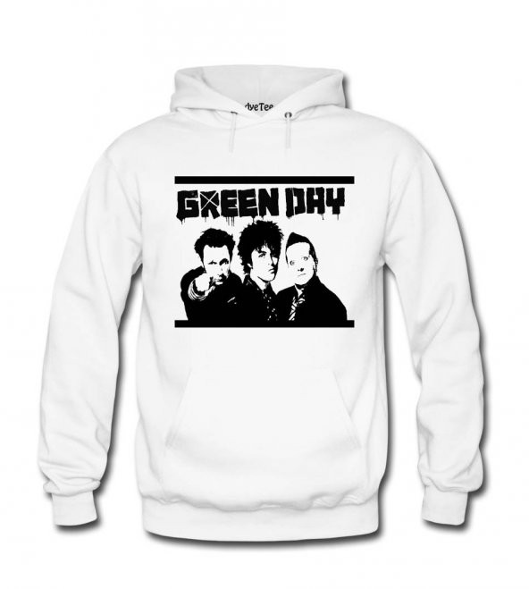 Green Day Erkek Sweatshirt ve Kapüşonlu - Dyetee