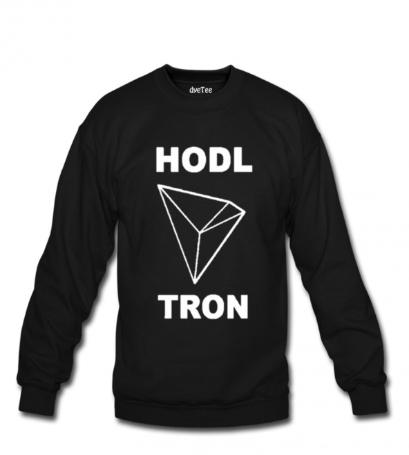 Tron Hold Hodl Erkek Sweatshirt ve Kapüşonlu - Dyetee - 1