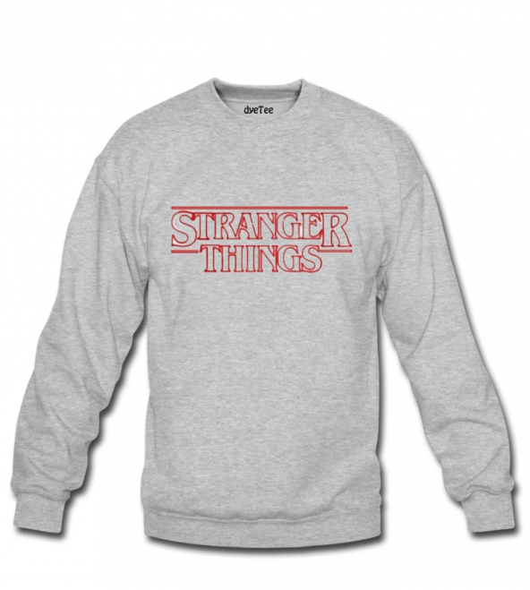 Stranger Things Klasik Erkek Sweatshirt ve Kapüşonlu - Dyetee