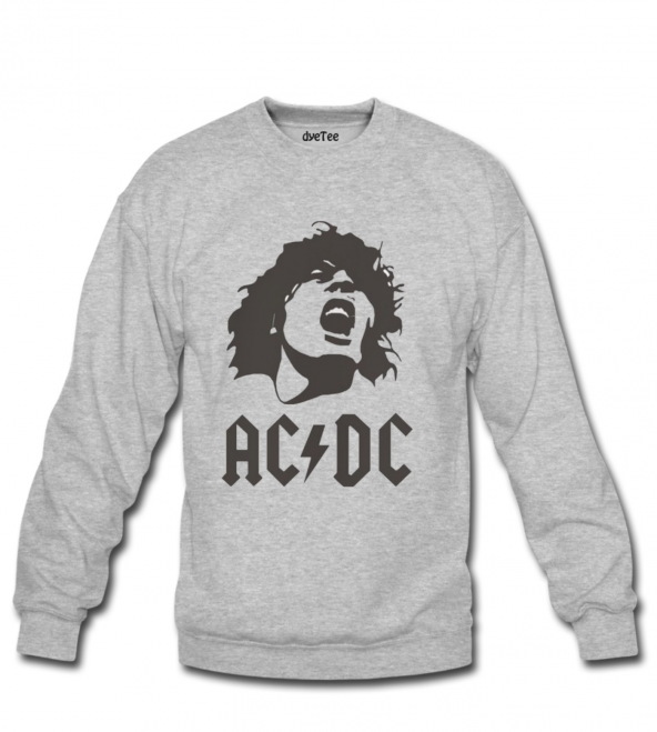 AC DC Erkek Sweatshirt ve Kapüşonlu - Dyetee - 1