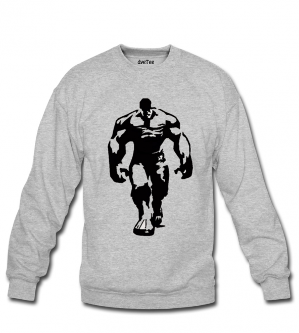 Hulk Erkek Sweatshirt ve Kapüşonlu - Dyetee
