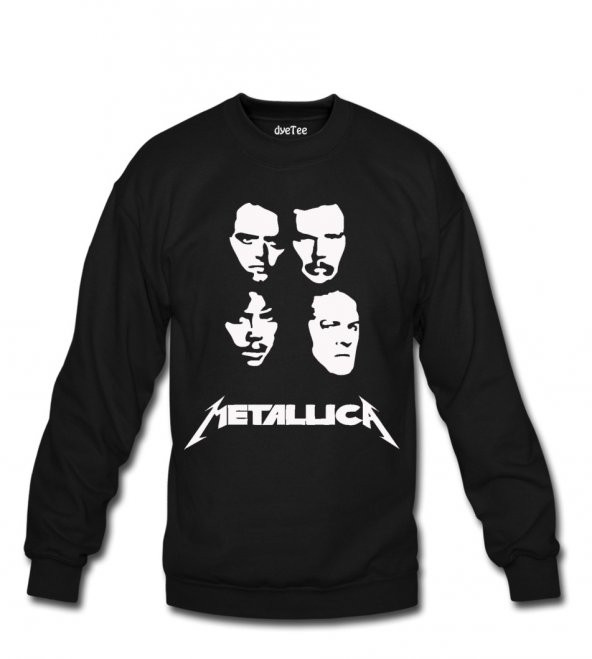 Metallica Kadın Sweatshirt ve Kapüşonlu - Dyetee