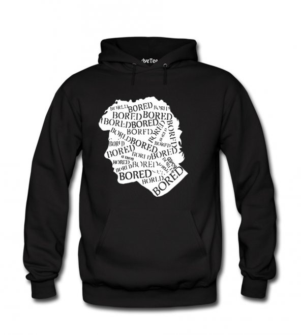 Sherlock Bored Kadın Sweatshirt ve Kapüşonlu - Dyetee - 1