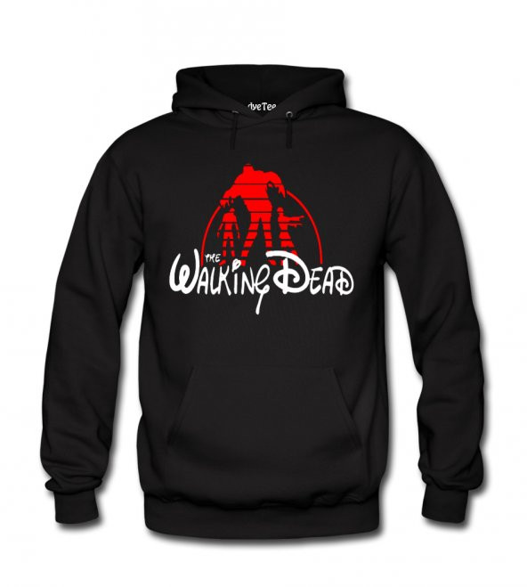 Walking Dead Disney Kadın Sweatshirt ve Kapüşonlu - Dyetee