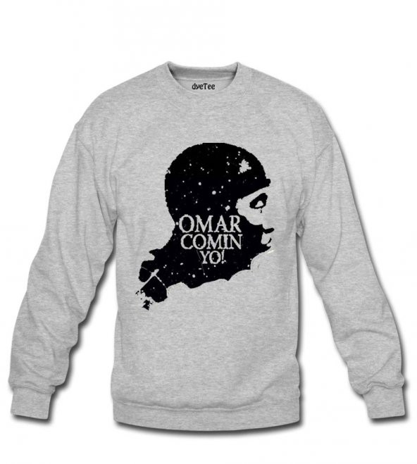 Omar The Wire Kadın Sweatshirt ve Kapüşonlu - Dyetee