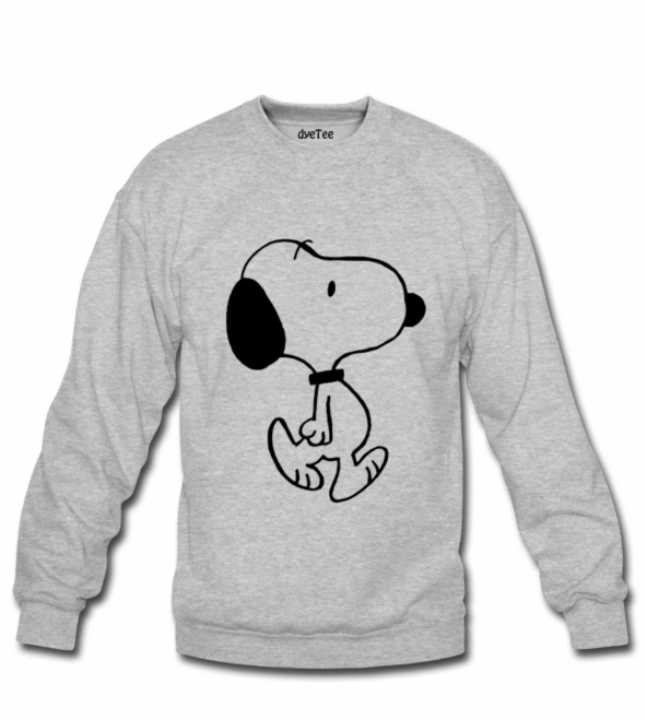 Snoopy Kadın Sweatshirt ve Kapüşonlu - Dyetee
