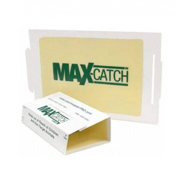 Maxcatch Catchmaster 72 Max Fıstık Aromalı Fıstık Kokulu Fare Yapışkanı Fare Yakalama Tuzağı 10 Adet