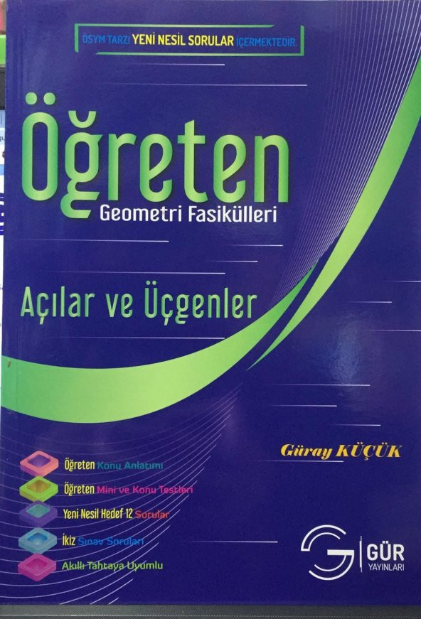 Öğreten Matematik Fasikülleri Açılar ve Üçgenler Gür Yayınları