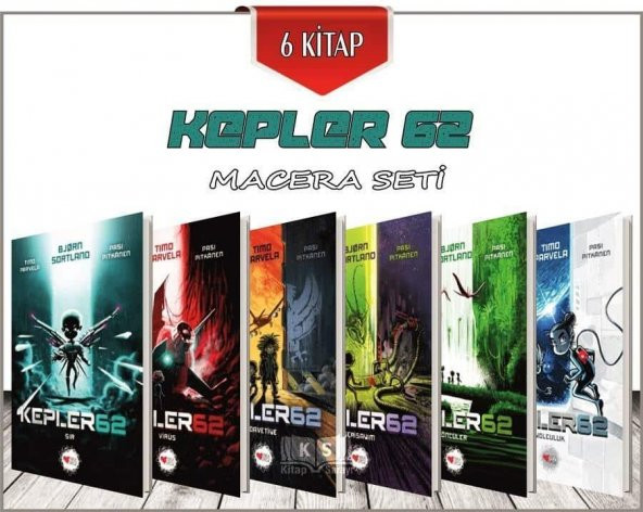 Kepler 62 Macera Seti 6 Kitap - Bjorn Sortland - Timo Parvela - Can Çocuk Yayınları