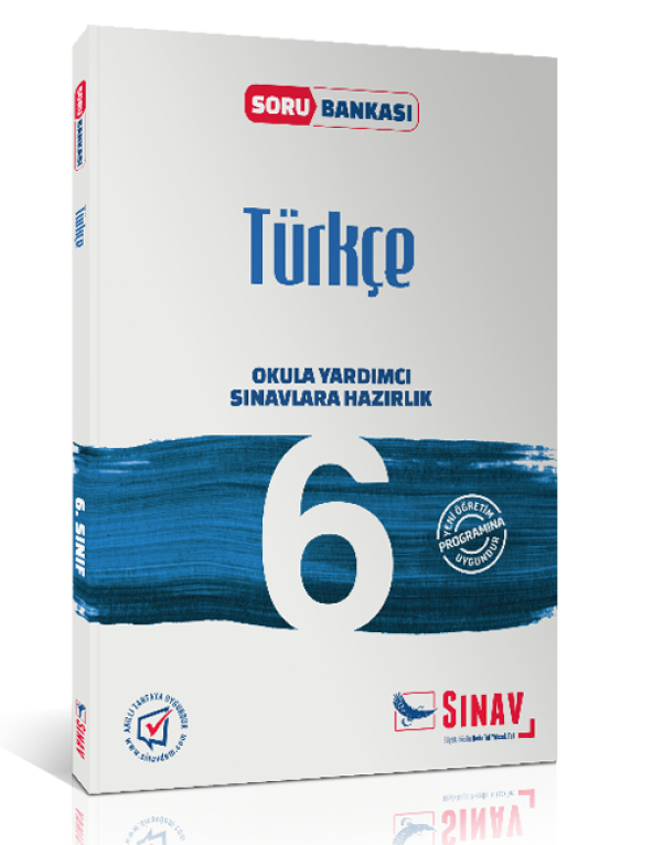 Sınav Yayınları 6. Sınıf Türkçe Soru Bankası