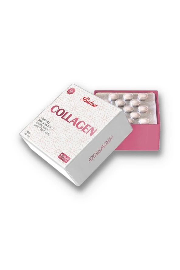 Balen Collagen Kollajen Hidrolize Tip 1 800 Mg 60 Tablet