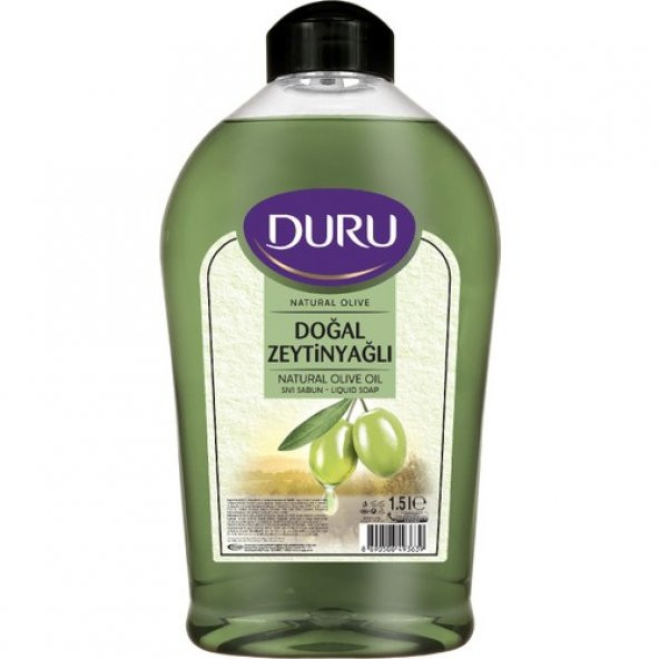Duru Natural Olive Zeytinyağlı Sıvı Sabun 1.5lt