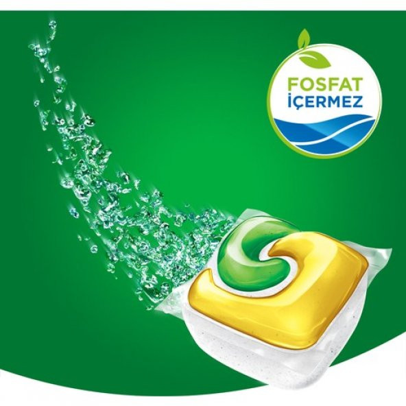 Fairy Hepsi Bir Arada 120 Yıkama Bulaşık Makinesi Deterjanı Kapsülü Limon Kokulu - 5