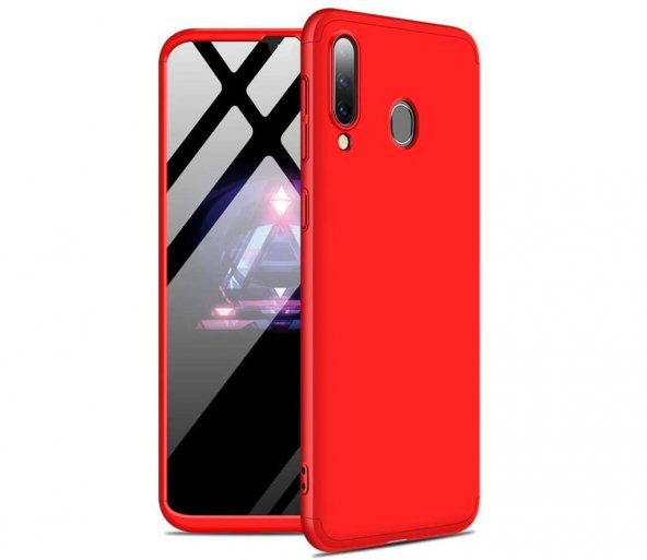 Samsung Galaxy A20S Kılıf Zore Kamera Korumalı 360 Tam Koruma Ays - 4