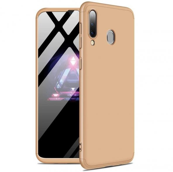 Samsung Galaxy A20S Kılıf Zore Kamera Korumalı 360 Tam Koruma Ays - 6