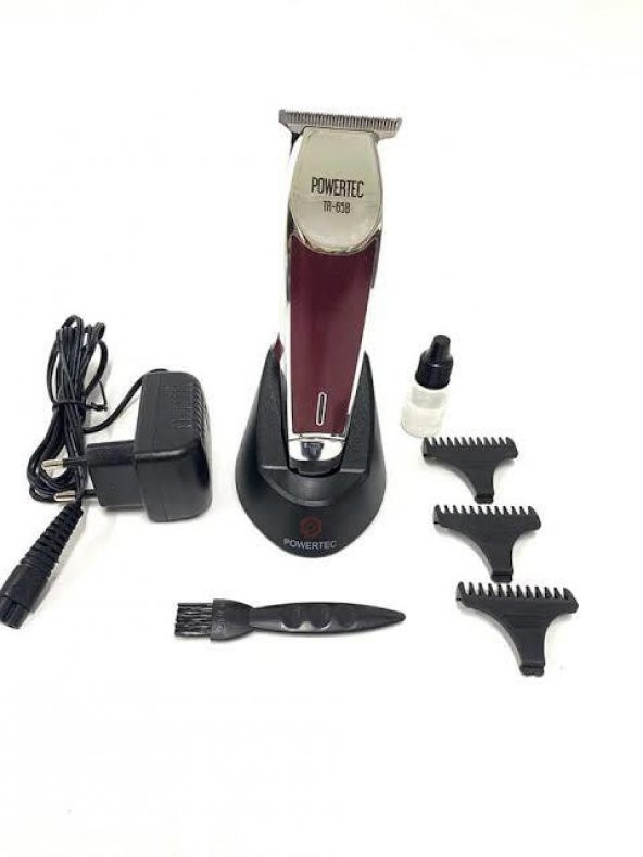 Powertec TR 658 Sakal Traş Makinesi Vücut Kılı Tıraş Makinası - 4
