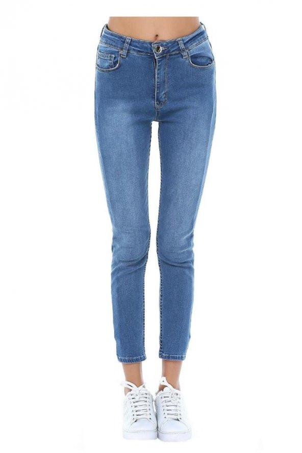 Mavi Denim 5 Cepli Dar Paça Kadın Pantolon - 2