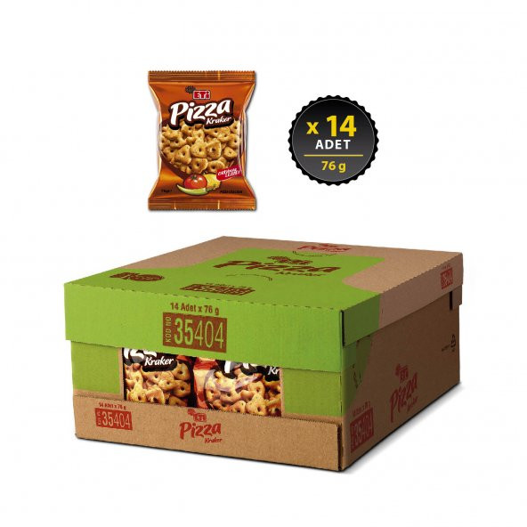 Eti Pizza Kraker 76 g x 14 Adet - 2