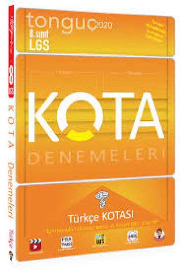 Tonguç 2020 8. Sınıf LGS KOTA TÜRKÇE Denemeleri