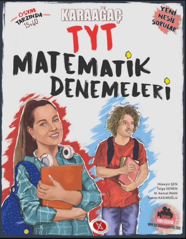 Karaağaç Yayınları TYT Matematik 15x40 Deneme