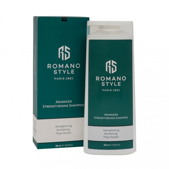 Romano Style 1881 Saç Dökülme Karşıtı Bitkisel Keratinli Doğal Şampuan 300ML
