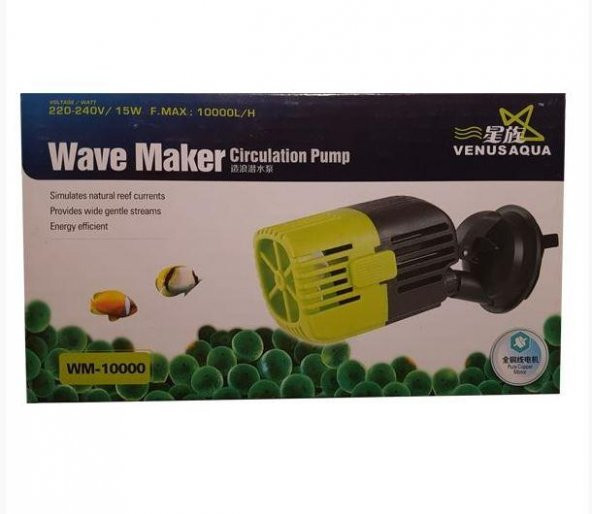 Venusaqua WM-10000 Akvaryum Dalga Motoru